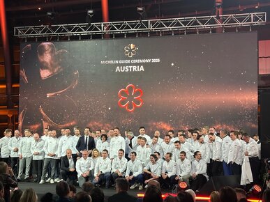 Michelin Guide Ceremony 2025 Austria ein-Stern-Restaurants | © Land schafft Leben